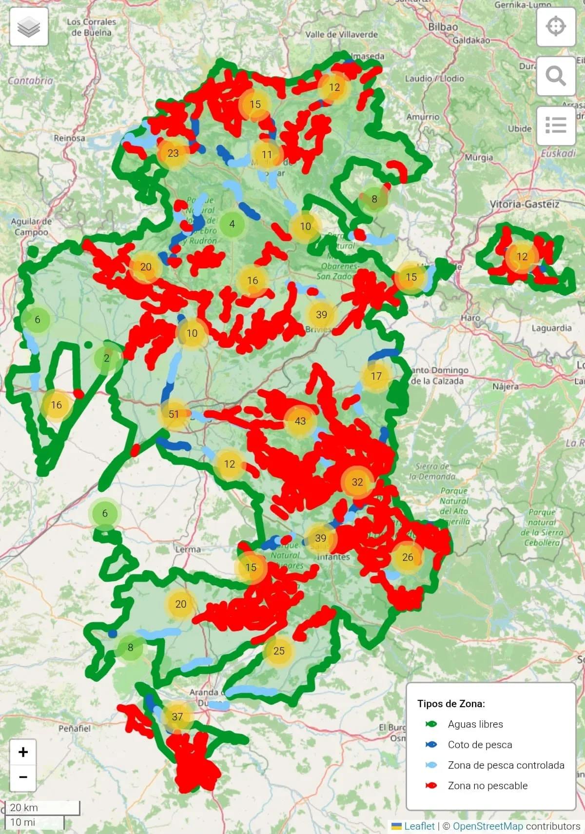 zonas-de-pesca-en-burgos-castilla-y-leon-espana