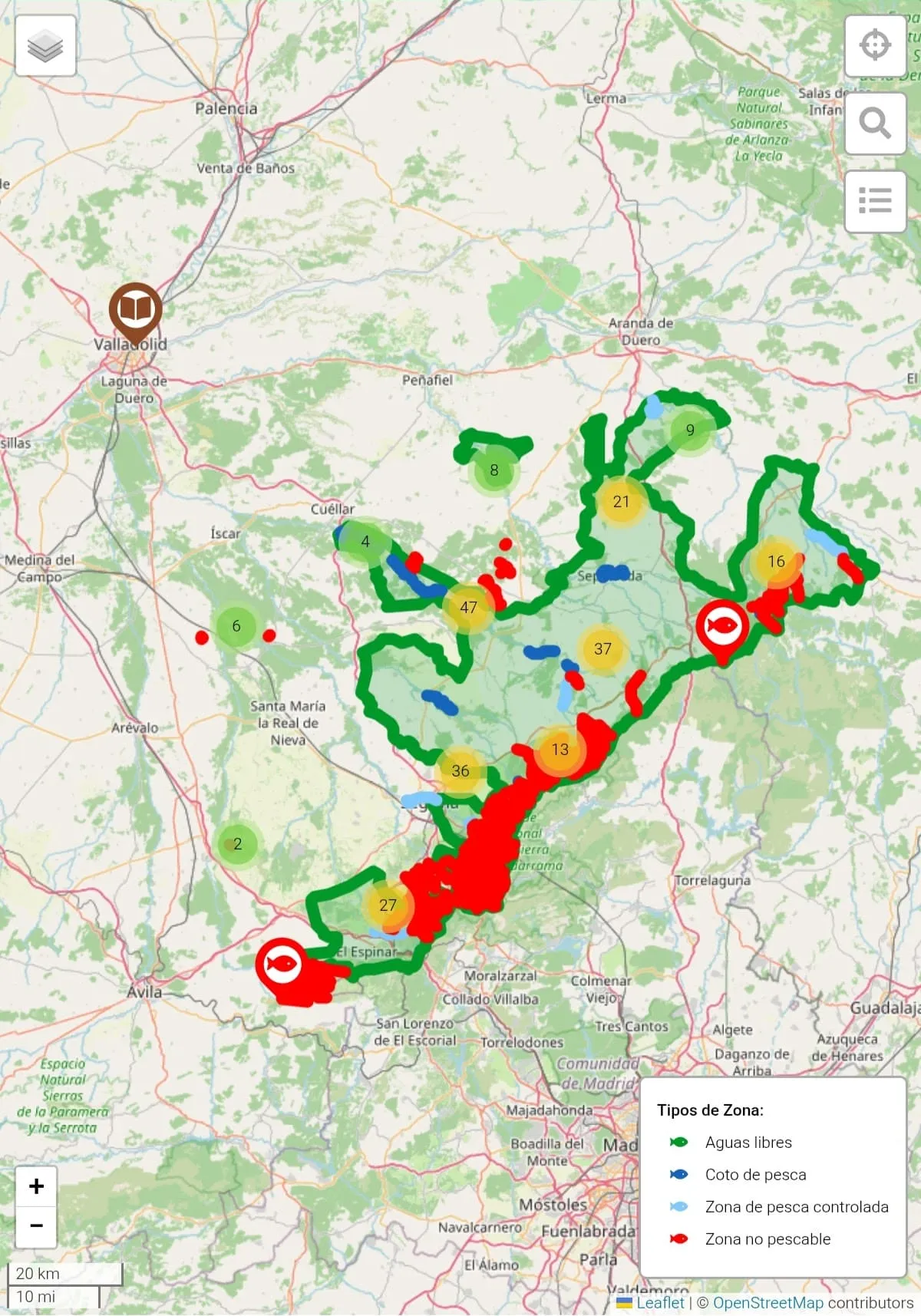 zonas-de-pesca-en-segovia-castilla-y-leon-espana